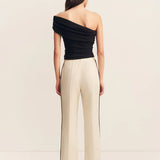 SHONA JOY - Billie Contrast Pant - Ecru