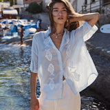 AUGUSTE - Sardine Blouse - Blue
