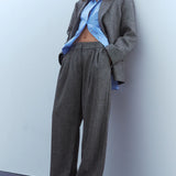 BEC + BRIDGE - Brinley Pant - Salt & Pepper Weave