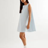 COMMONPLACE ESSENTIALS - Margie Pinny Dress - Baby Blue