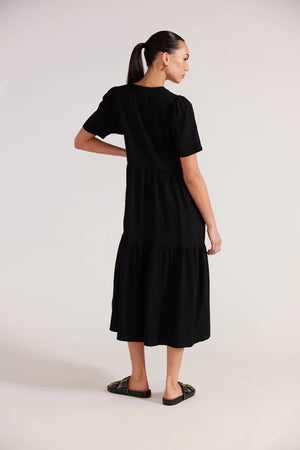 Staple the Label - Aster Midi Dress - Black