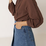 INDI & COLD - Camisa - Chocolate