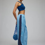 ARAMINTA JAMES - AJ Rib Crop Top - Night Sail