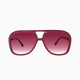 VALLEY EYEWEAR - Bang - Burgundy w. Gold Metal / Rose Gradient Lens