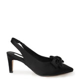 KATHRYN WILSON - Emily Heel - Black Satin