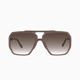 VALLEY EYEWEAR - Rodeo - Chocolate w. Gold Metal / Brown Gradient Lens