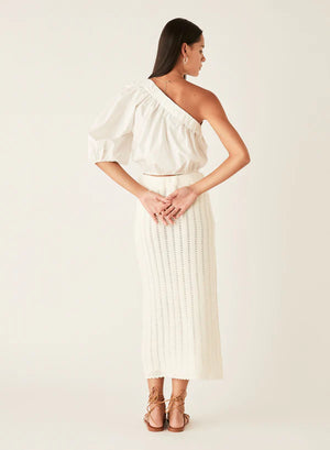 Esmaee - Aegean Skirt - White