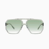 VALLEY EYEWEAR - Rodeo - Transparent Sage w. Gold Metal / Light Green Lens