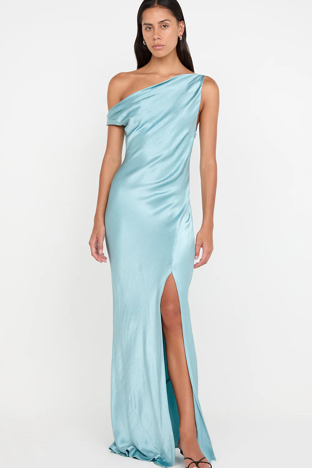 BEC + BRIDGE - Sol Asym Dress - Sea Spray Gigi Belle Boutique BEC + BRIDGE - Sol Asym Dress - Sea Spray Gigi Belle Boutique