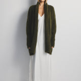 WORLD OF NOMADS - Sophia Cardigan - Moss