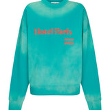 ARAMINTA JAMES - Hotel Paris Sweatshirt - Washed Ocean Green