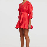 ACLER - Fairyhill Mini Dress - Chilli