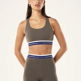 P.E NATION - Avant Sports Bra - Major Brown