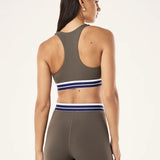 P.E NATION - Avant Sports Bra - Major Brown