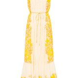 AUGUSTE - Azariah Maxi Dress - White / Gold