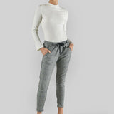 DRICOPER - Active Check Jeans - Cobalt Blue Check