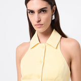 MOSSMAN - Always With You Mini Dress - Butter