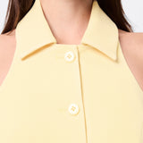 MOSSMAN - Always With You Mini Dress - Butter