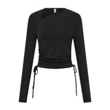 KIVARI - Annike Jersey Top - Black