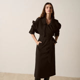 ESMAEE - Metro Trench Coat - Chocolate