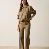 ESMAEE - Expression Bubble Jacket - Light Khaki