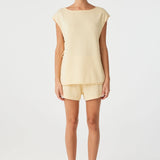 ARCAA - Poppy Tie Side Top - Butter