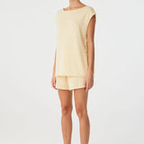 ARCAA - Poppy Tie Side Top - Butter
