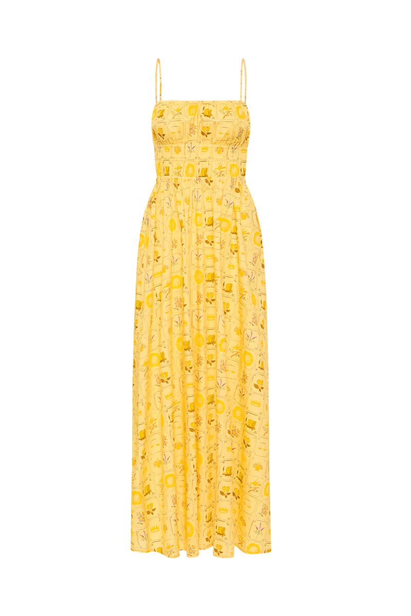Palm Noosa - West Dress - Amarilla Tile