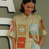 PALM NOOSA - Maya Shirt - Maya Tile