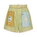 PALM NOOSA - Maya Shorts - Maya Tile