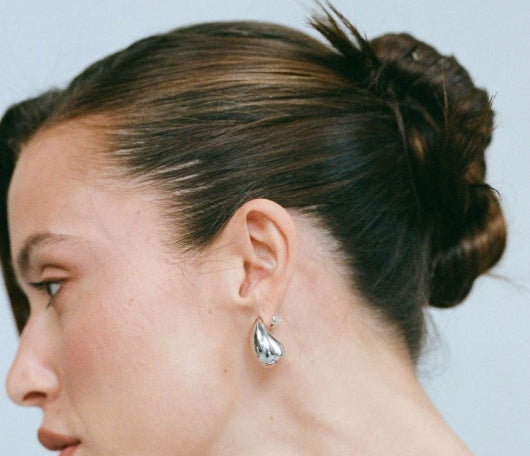 Porter - Baby Blob Earrings - Silver