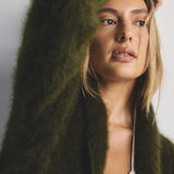 WORLD OF NOMADS - Sophia Cardigan - Moss