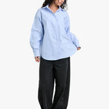 BEC + BRIDGE - Tia Oversized Shirt - Sky Blue
