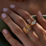 AMBER SCEATS - Birch Ring | Gold