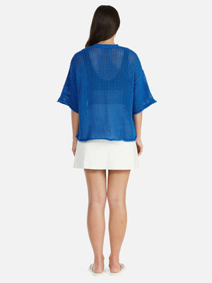 Ena Pelly - Demi Knit Pullover - Dazzling Blue