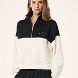 P.E NATION - Boundless Zip Neck - Whisper White