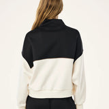 P.E NATION - Boundless Zip Neck - Whisper White