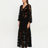 KIVARI - Blair Lace Top - Black