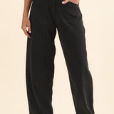POL CLOTHING - Bronel Barrel Pant - Black