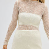 BÜBISH - Alma Wool Skirt - Ivory