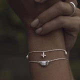 BY CHARLOTTE - Lotus Bracelet | Silver