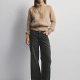 WORLD OF NOMADS - Felix Zip Cardigan - Latte