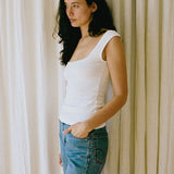DOMINIQUE HEALY - Naia Tank - Off White