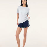 P.E NATION - Champion Relaxed Tee - Mid Grey Marle