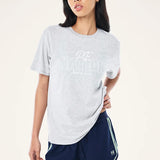 P.E NATION - Champion Relaxed Tee - Mid Grey Marle