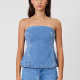 REMAIN - Charlie Bodice - Mid Blue