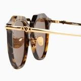 VALLEY EYEWEAR - Chateau Yellow Tort W/Gold Titanium Trim / Brown lens