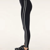 P.E NATION - Clarity F/L Legging - Black / Whisper White
