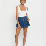 KIVARI - Tallulah Scoop Tank - Ivory