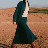 ROWIE - Clancy Oversized Jacket - Classic Indigo